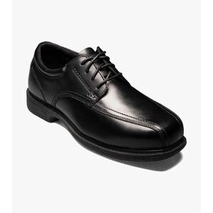 Florsheim Low Coronis Steel Toe Work Shoes FS2000 Black Leather Sz 10.5 NEW